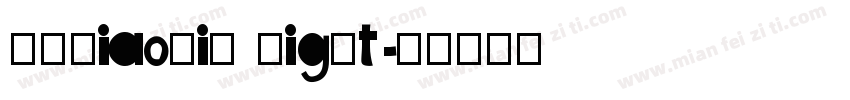 FZPiaoTiS Light字体转换